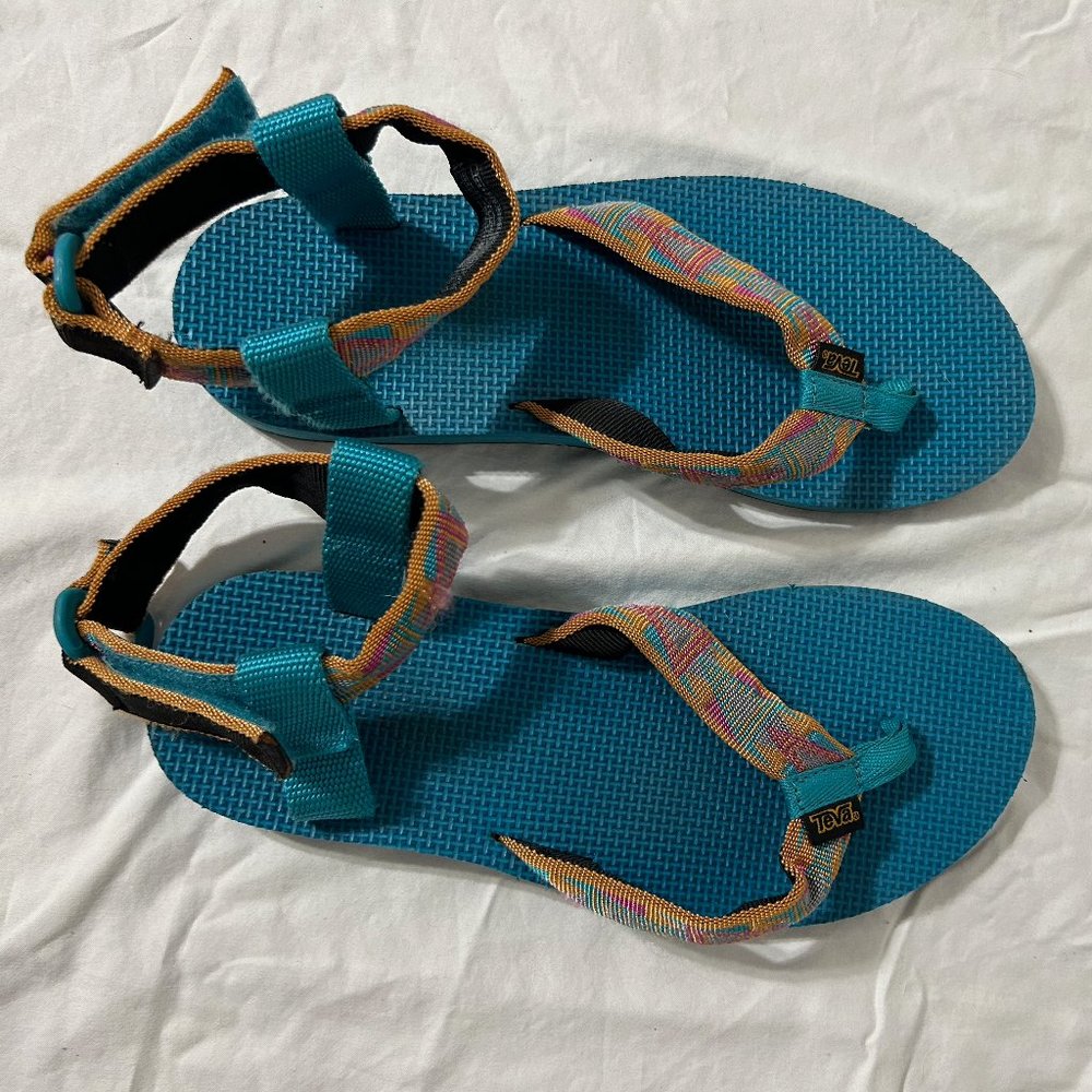 TEVA GLADIATOR SANDALS ANKLE STRAP FLIP FLOPS